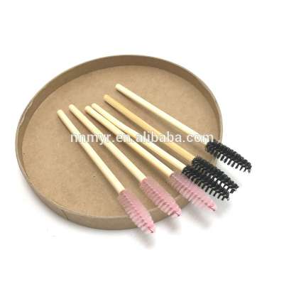 Biodegradable and Compostable Bamboo Stick Handle Disposable Mascara Wands